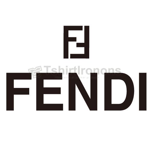 FENDI T-shirts Iron On Transfers N2850 - Click Image to Close